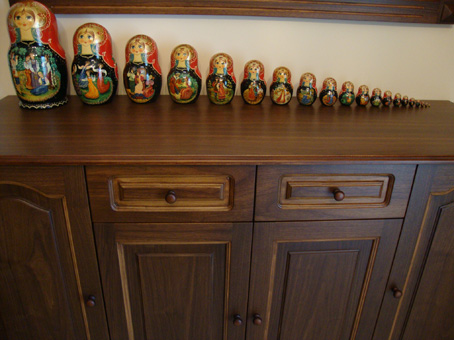 The BIG Russian doll and its 19 babies :))