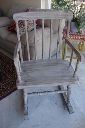 A rocking chair…