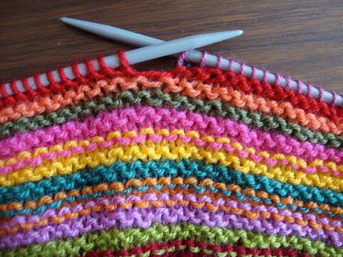 knitting…