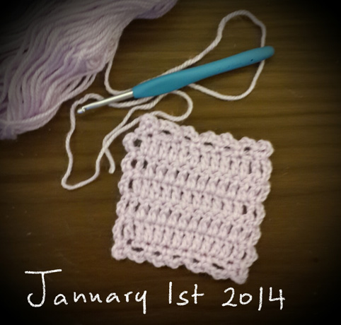 Crochet mood blanket 2014 (1)